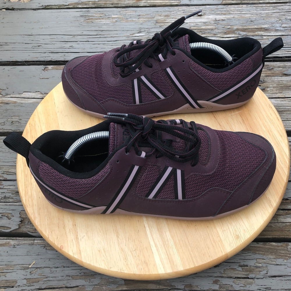 Xero Shoes Prio Womens 8.5 Elderberry Purple Minimalist Barefoot Footshape Gym